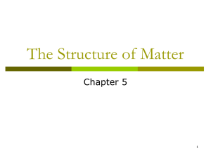 The Structure of Matte