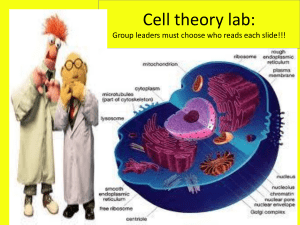cell theory lab