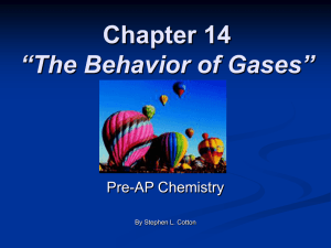 Chapter 14 Notes - Ms. Robbins' PNHS Science Classes
