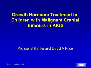 Chapter15, Growth Hormone Treatment in Children with