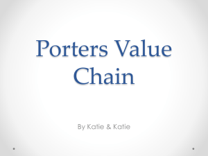 Porters Value Chain