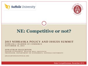 State Competitiveness 2006 - Nebraska Chambers of Commerce