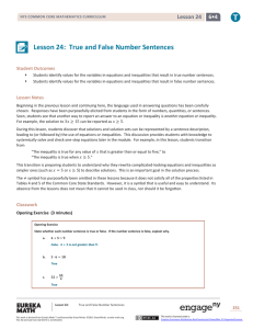 Grade 6 Mathematics Module 4, Topic G, Lesson 24