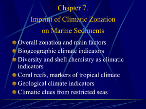 Chapter 7. Imprint of Climatic Zonation on Marine Sediments