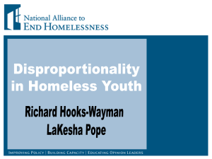 Youth Homelessness by Race and Ethnicity