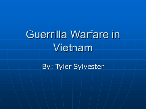 Guerrilla Warfare in Vietnam