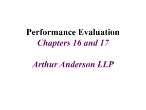Chapter 16 Individual Performance Evaluation