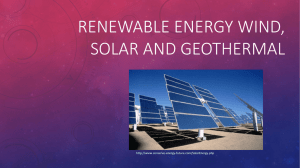 renewable energy - Educational Excellence