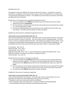 Satire/Narrative Unit The approach to this unit is different from what