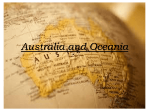 Australia and Oceania - Muncy School District