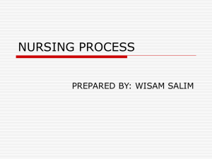 nursing process(concept of nursing)