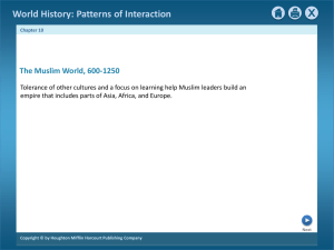 World History: Patterns of Interaction