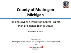 Jail Bonds - the Muskegon County Projects site!