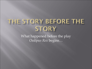 Pre-Oedipus Story PowerPoint