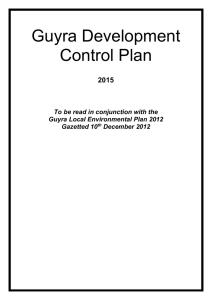Guyra Development Control Plan 2015