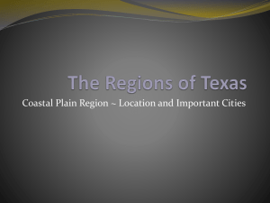 The Regions of Texas