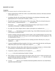 HGD Homework (Reading Quiz) Ch 5