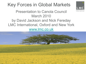 Key Forces in Global Markets
