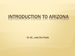 Introduction to Arizona