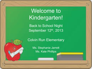 File - Ms. Jarrett's Kindergarten