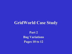 GridWorld Case Study - tjapcomputerscience