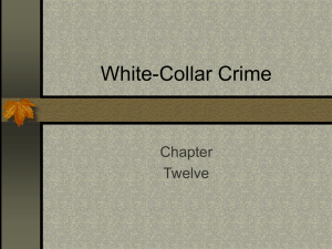 White-Collar Crime