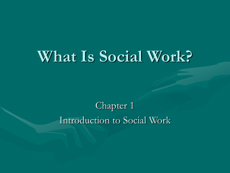 What Is Social Work Support