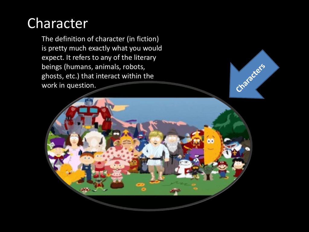 flat character type definition