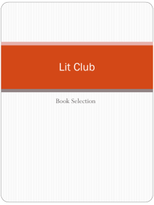 Lit Club