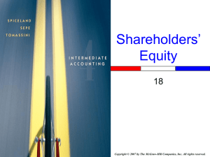 Par value stock - McGraw Hill Higher Education