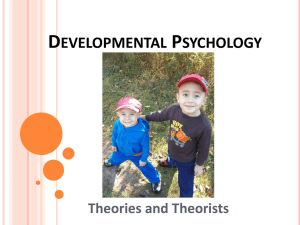Developmental Psychology Theories and Theorists