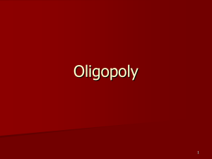 Oligopoly