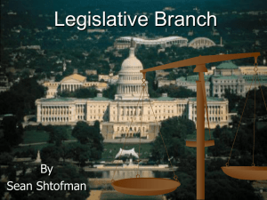 Legislative Branch