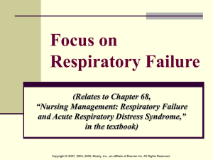 Respiratory Failure