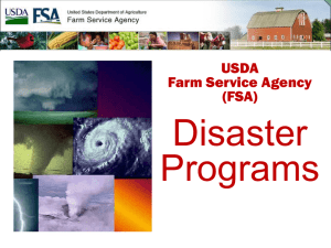 USDA - Farm Service Agency - Hawaii Tropical Fruit Growers