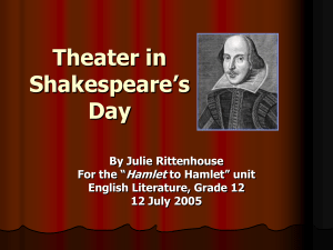 A Day at Shakespeare's Theater