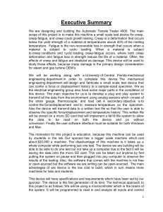 Strain Gauge - Department of Electrical Engineering and Computer