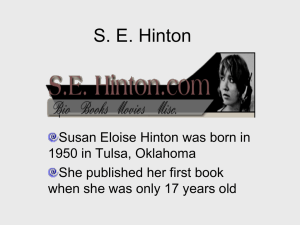 SE Hinton - Moore Public Schools