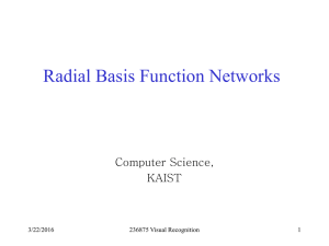 Radial Basis Functions