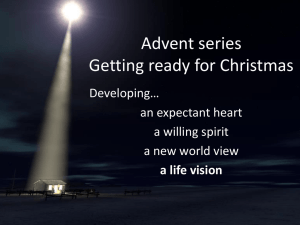 2015-12-20 Developing a new life vision