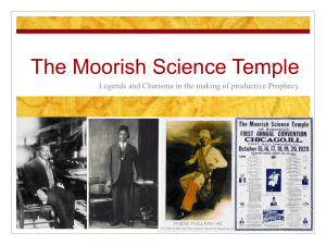 The Moorish Science Temple