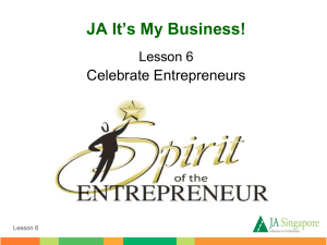 JA It's My Business! Celebrate Entrepreneurs