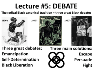 What is debate?