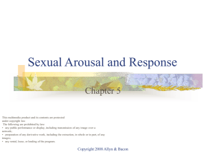 Sexual Arousal and Response