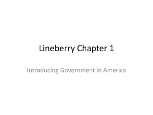 Lineberry Chapter 1