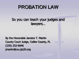 Probation Law 2014