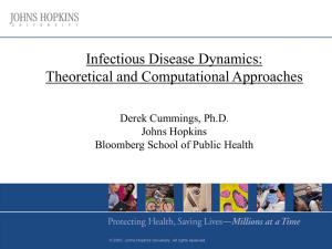 Infectious Disease Dynamics(1)