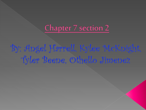 Chapter 7 section 2