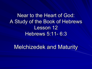 Near to the Heart of God: A Study of the Book of Hebrews