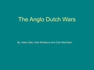 The Anglo Dutch Wars